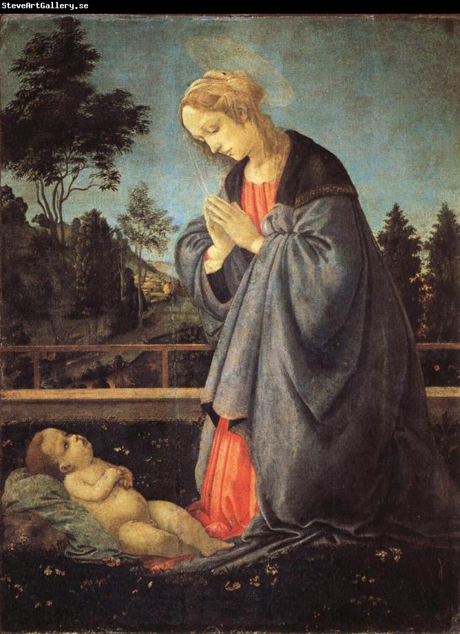 Filippino Lippi The Adoration of the Child